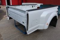 17-22 Ford F-250/F-350 Super Duty White 8ft Long Dually Bed Truck Bed - Image 4