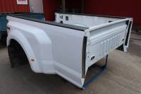 17-22 Ford F-250/F-350 Super Duty White 8ft Long Dually Bed Truck Bed - Image 14