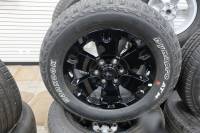 19-22 Ford Ranger 6 Lug 18in Black Aluminum Wheels & 265/60/18 Hankook Dynapro ATM - Image 2