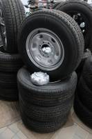 03-22 Dodge Ram 2500-3500 8 Lug 17 in.Gray Steel Wheels & Transforce LT245/70R17 HT Tires