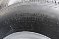 03-22 Chevy Express/GMC Savanna Van 8 Lug 16" Gray Steel Wheels & Bridgestone V-Steel LT245/75/R16 Tires - Image 5