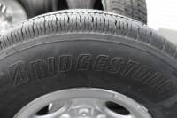 03-22 Chevy Express/GMC Savanna Van 8 Lug 16" Gray Steel Wheels & Bridgestone V-Steel LT245/75/R16 Tires - Image 3