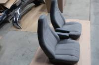 97-21 Chevy Express/GMC Savanna Van Pair LH & RH Gray Cloth Bucket Seats Blemished! - Image 3