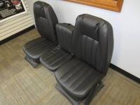 60-72 Chevy/GMC Full Size CK Truck V-200 2.0 Black Vinyl Triway Seat - Image 2