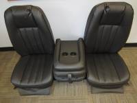 60-72 Chevy/GMC Full Size CK Truck V-200 2.0 Black Vinyl Triway Seat - Image 4