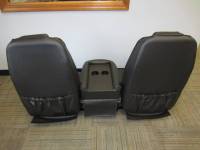 60-72 Chevy/GMC Full Size CK Truck V-200 2.0 Black Vinyl Triway Seat - Image 7