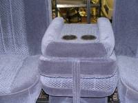 73-87 Chevy/GMC Full Size Truck C-200 2.0 Blue Cloth Triway Seat  - Image 3