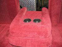 73-87 Chevy/GMC Full Size Truck C-200 2.0 Burgundy Cloth Triway Seat  - Image 2