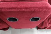 60-72 Chevy/GMC Full Size CK Truck C-200 2.0 Burgundy Cloth Triway Seat  - Image 11