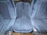 73-91 Chevy/GMC Crew Cab Truck/Suburban C-200 2.0 Blue Cloth Triway Seat - Image 5