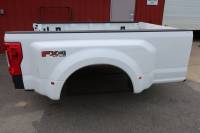 Used 17-19 Ford F-250/F-350 Super Duty White 8ft Long Dually Bed Truck Bed - Image 5