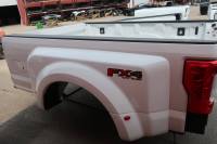 Used 17-19 Ford F-250/F-350 Super Duty White 8ft Long Dually Bed Truck Bed - Image 3