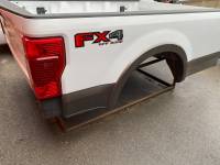 17-C Ford F-250/F-350 Super Duty White/Brown 8ft Long Bed Truck Bed - Image 6