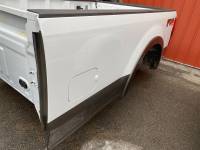 17-C Ford F-250/F-350 Super Duty White/Brown 8ft Long Bed Truck Bed - Image 7
