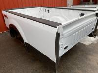 17-C Ford F-250/F-350 Super Duty White/Brown 8ft Long Bed Truck Bed - Image 11