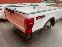 17-C Ford F-250/F-350 Super Duty White/Brown 8ft Long Bed Truck Bed - Image 16