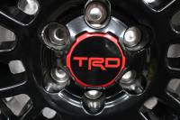 16-19 Toyota Tacoma TRD 16" Black 6 Lug Wheels with Goodyear Wrangler All Terrian Adventure 265/70r16 Set of 5 - Image 3