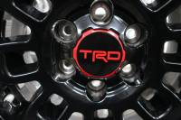 16-19 Toyota Tacoma TRD 16" Black 6 Lug Wheels with Goodyear Wrangler All Terrian Adventure 265/70r16 Set of 5 - Image 6