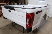 17-22 Ford F-250/F-350 Super Duty Truck Beds - 6.9ft Short Bed - 20-22 Ford F-250/F-350 Super Duty White 6.9ft Short Truck Bed