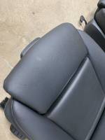 19-2023 Mercedes Benz Sprinter Van Black Leather Front Bucket Seats - Image 6