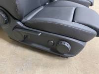 19-2023 Mercedes Benz Sprinter Van Black Leather Front Bucket Seats - Image 13