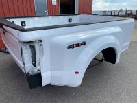 17-22 Ford F-250/F-350 Super Duty White 8ft Long Dually Bed Truck Bed - Image 17