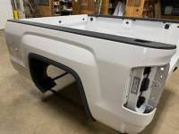 14-18 GMC Sierra White 6.5ft Short Truck Bed - Image 3