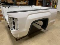 14-18 GMC Sierra White 6.5ft Short Truck Bed - Image 25