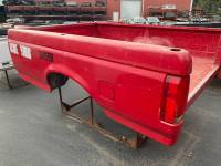 Used 87-96 Ford F-150, F-250, F-350, 8ft Single Wheel Red Dual Tank Bed - Image 3