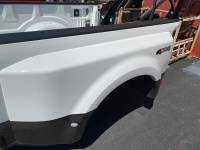 New 23-C Ford F-250/F-350 Super Duty White/Brown 8ft Long Dually Bed Truck Bed - Image 4