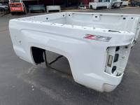 Used 14-18 Chevy Silverado White 6.5ft Short Truck Bed