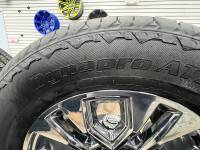 04-24 Ford F-150 6 Lug 20" Chrome Wheel w/Hankook Dynapro At2 Tires 275/60/20 - Image 2