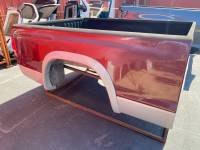 97-04 Dodge Dakota 6.6ft Burgundy/Silver Truck Bed - Image 5