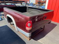 97-04 Dodge Dakota 6.6ft Burgundy/Silver Truck Bed - Image 6