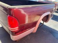 97-04 Dodge Dakota 6.6ft Burgundy/Silver Truck Bed - Image 37