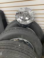 13-24 Dodge Ram 4500/5500 Cab & Chassis 225/75/19.5" Wheels and Tires Set of 4 Aluminum Outer Wheels and Tires Only - Image 2