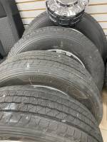 13-24 Dodge Ram 4500/5500 Cab & Chassis 225/75/19.5" Wheels and Tires Set of 4 Aluminum Outer Wheels and Tires Only - Image 3