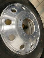 13-24 Dodge Ram 4500/5500 Cab & Chassis 225/75/19.5" Wheels and Tires Set of 4 Aluminum Outer Wheels and Tires Only - Image 17