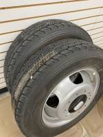 13-24 Dodge Ram 4500/5500 Cab & Chassis 225/75/19.5" Wheels and Tires Set of 6 w/Inner Steel Wheels and Tires - Image 8