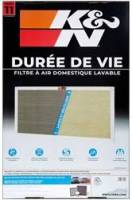 K&N - K&N HVAC FILTER 16 X 25 X 1 MERV 11 - HVC-11625 - Image 2