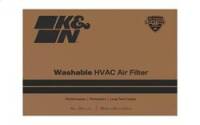 K&N - K&N HVAC Filter Non-woven Synthetic H-0.8 in. L-19.5 in. 14 x 20 x 1 in. MERV 13 - HVC-13-11420 - Image 4