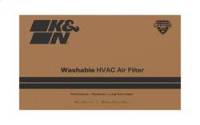 K&N - K&N HVAC Filter Non-woven Synthetic H-0.8 in. L-23.38 in. 14 x 24 x 1 in. MERV 13 - HVC-13-11424 - Image 4