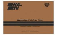 K&N - K&N HVAC Filter H-0.8 in. L-23.38 in. 16 x 24 x 1 in. MERV 13 - HVC-13-11624 - Image 4