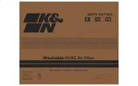 K&N Filters - K&N HVAC Filter Non-woven Synthetic H-0.8 in. L-23.38 in. 20 x 24 x 1 in. MERV 13 - HVC-13-12024 - Image 2