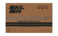 K&N - K&N HVAC Filter Non-woven Synthetic H-4 in. L-16 in. 16 x 25 x 4 in. MERV 13 - HVC-13-41625 - Image 2