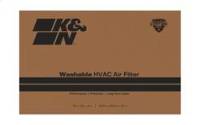 K&N - K&N HVAC Filter Non-woven Synthetic H-4 in. L-16 in. 16 x 25 x 4 in. MERV 13 - HVC-13-41625 - Image 4