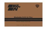 K&N - K&N HVAC Filter Non-woven Synthetic H-5 in. L-16 in. 16 x 25 x 5 in. MERV 13 - HVC-13-51625 - Image 4