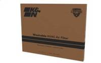 K&N HVAC Filter Non-woven Synthetic H-13.75 in. L-17.75 in. 14 x 18 x 1 in. MERV 8 - HVC-8-11418