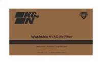 K&N - K&N HVAC Filter Non-woven Synthetic H-0.8 in. L-24.5 in. 14 x 25 x 1 in. MERV 8 - HVC-8-11425 - Image 4