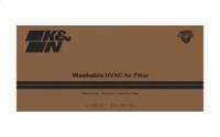 K&N - K&N HVAC Filter Non-woven Synthetic H-0.8 in. L-29.6 in. 14 x 30 x 1 in. MERV 8 - HVC-8-11430 - Image 4